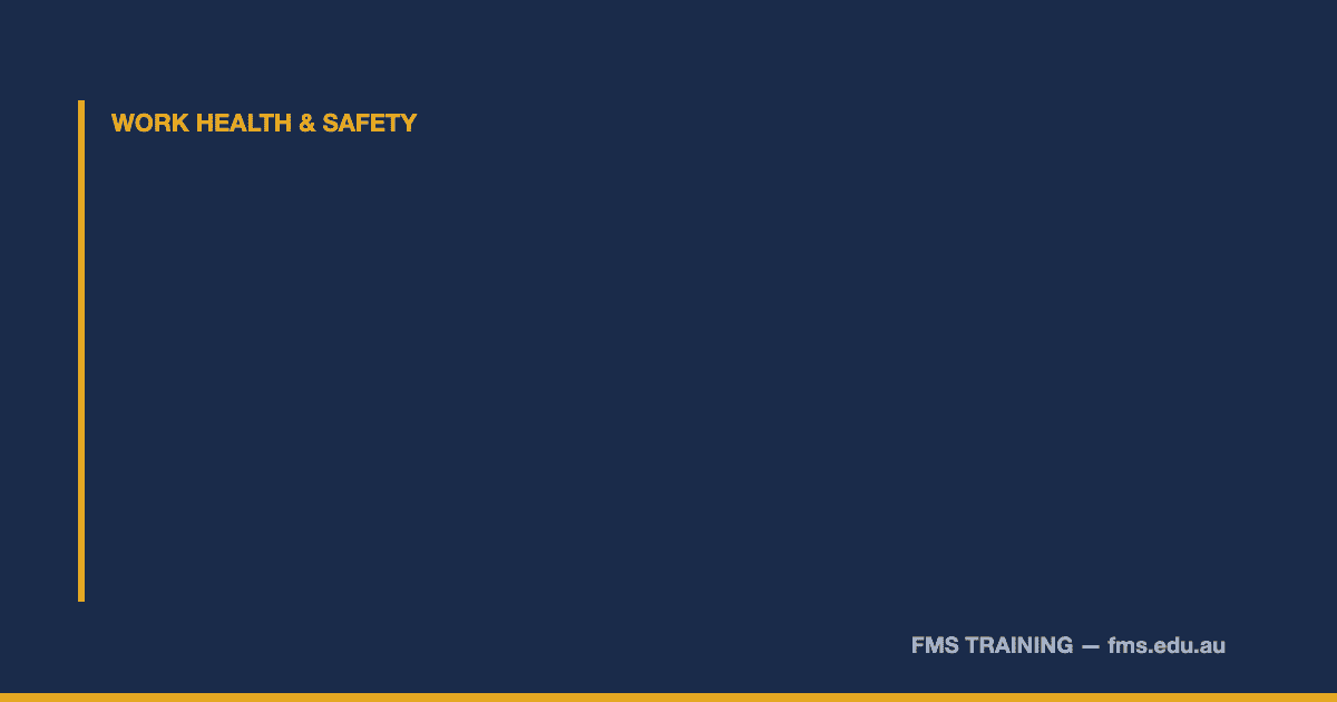 A day in the life of a work health and safety officer